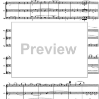 Ein Scherz-Trio - Score