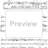 Piano Trio in A Major, HobXV/18 - Piano Score