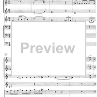 4 Preludes for Brass and Timpani - Score