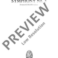 Symphony No. 3 D minor in D minor - Full Score