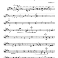 We Wish You a Merry Christmas - Part 2 Clarinet in Bb