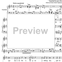 Letzte Hoffnung Op.89 No.16 D911