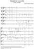 Quando dal terzo cielo     (6-voice madrigal)