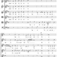 Quando dal terzo cielo     (6-voice madrigal)