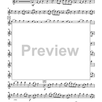 Hymns from "The Southern Harmony" for 2 Violins and Piano - Violin 1