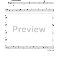 The Royal Fireworks Music - Cello