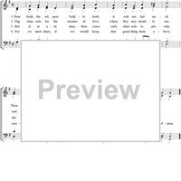 Pour Forth the Oil, Pour Boldly Forth