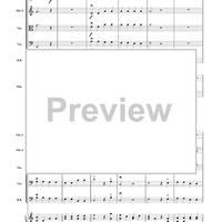 A Mozart Allegro K.3 - Score