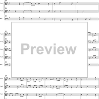 Ouverture, Chaconne    - No. 1 from "L'Amour Médecin" - (LWV 29) - Score