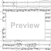 Double Clavier Concerto No. 2 in C Major, Movement 1   (BWV 1061) - Score