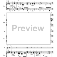 Sonata for Flute and Piano - Piano Score