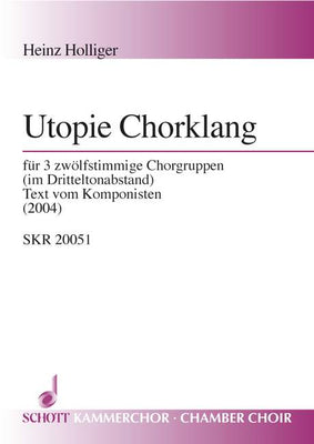 Utopie Chorklang - Choral Score