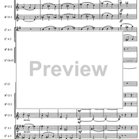 A Terpsichore - Score