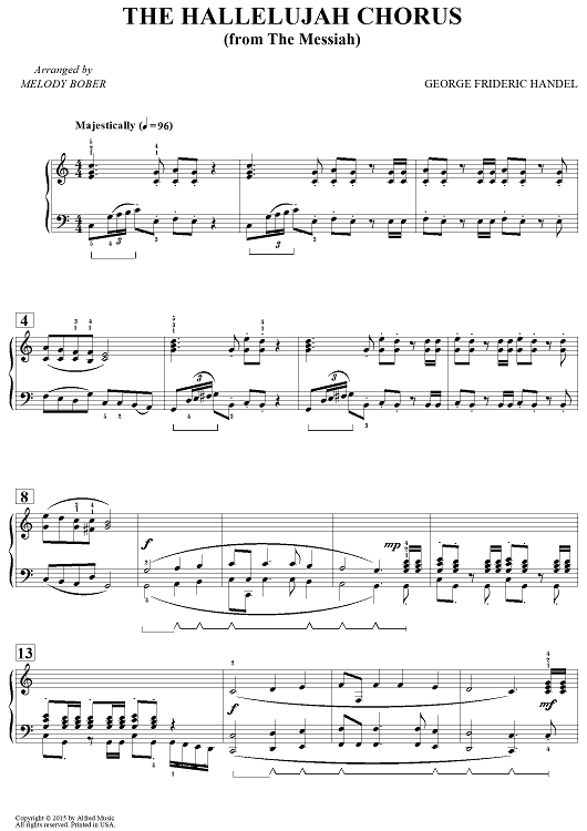 The Hallelujah Chorus (from The Messiah)