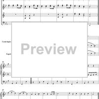 Divertimento No. 3 in E-Flat Major, K166 (K159d) - Score