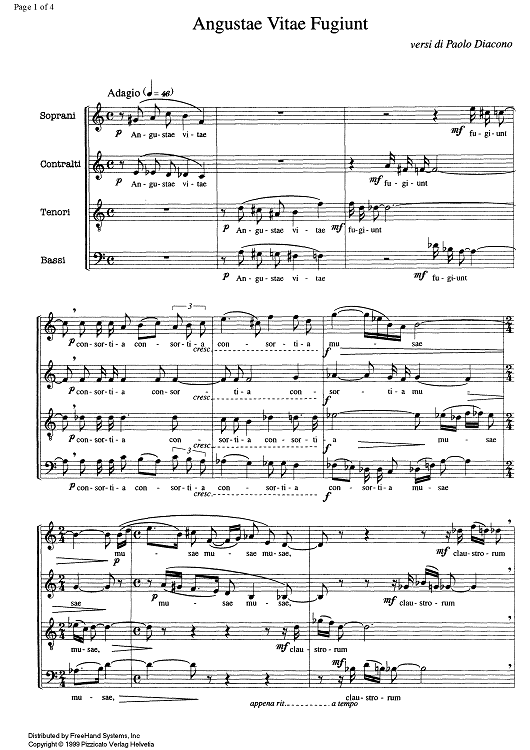 Angustae Vitae Fugiunt