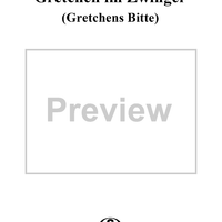 Gretchen im Zwinger (Gretchens Bitte), D564