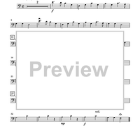 Merry Celli - Four Carols for Cello Quartet or Choir (with optional Bass) - Cello 3