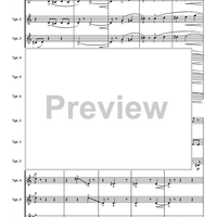 Music for Six Trumpets - Score