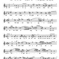 Gud bevitner at han er én (No. 6 from Helligkvad Op.19a) - Score and Parts