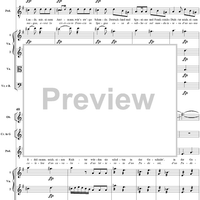 La Finta Giardiniera, Act 2, No. 17 "Wie, was? ein Fräulein" (Aria) - Full Score