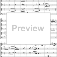 Divertimento No. 4 in B-flat major, K186 - Full Score