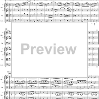 Orchestral Suite No. 1 in C Major - Score