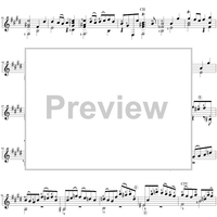 Gavotte in E - Guitar