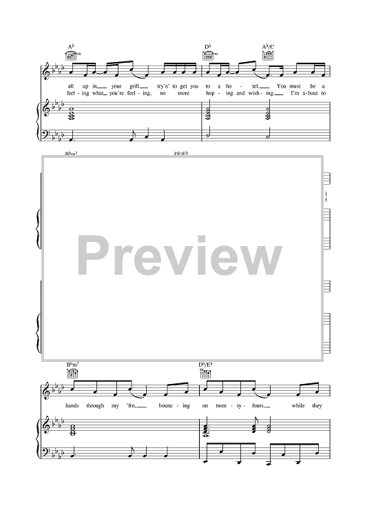 Ignition (Remix)" Sheet Music by R. Kelly for Piano/Vocal/Chords Sheet Music Now