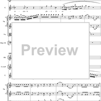 Mass No. 18 in C Minor, No. 3: Laudamus te - Full Score