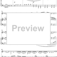 Violin Sonata in F Major, K55 - Piano Score