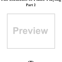 The Elements of Piano-Playing, Op. 30, Part 2