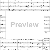 Quintet in C Major, Movement 1 - Score