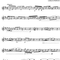 Fugue D Major Op.137 - Violin 2