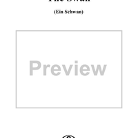 The Swan, Op. 25, No. 2
