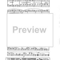 Just One Of Those Things - Tenor Sax 1