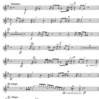 Music for the Royal Fireworks HWV 351 - Trumpet in E-flat