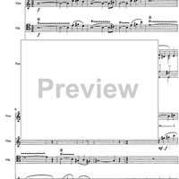 Trois Poèmes de la Renaissance - Score