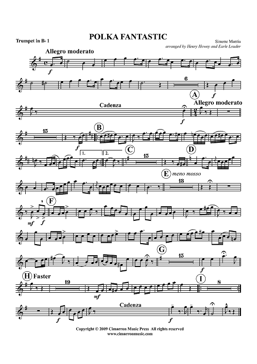 Polka Fantastic - Trumpet 1 in Bb