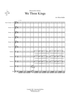We Three Kings - Score