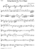 String Quartet No. 5 in A Major, Op. 18, No. 5 - Violin 1