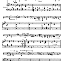 Song and Dance - Score