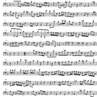 Sonata d minor Op. 2 No. 3 RV14 - Bass