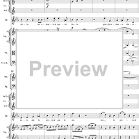 Sol può dir, come si trova, No. 12 from "Il Re Pastore", Act 2 (K208) - Full Score