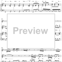 "Frohe Hirten, eilt", Aria, No. 15 from Christmas Oratorio, BWV248 - Piano Score