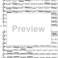 Brandenburg Concerto No. 3: Allegro - Score