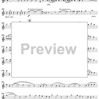 First Suite in E-flat, Op. 28a - E-flat Clarinet