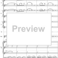 Suite No. 1 in D minor (d-moll). Movement IV, Marche miniature - Full Score