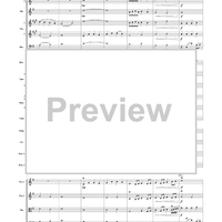 A Festive Fanfare - Score