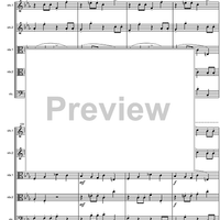 Overture c minor D8 - Score